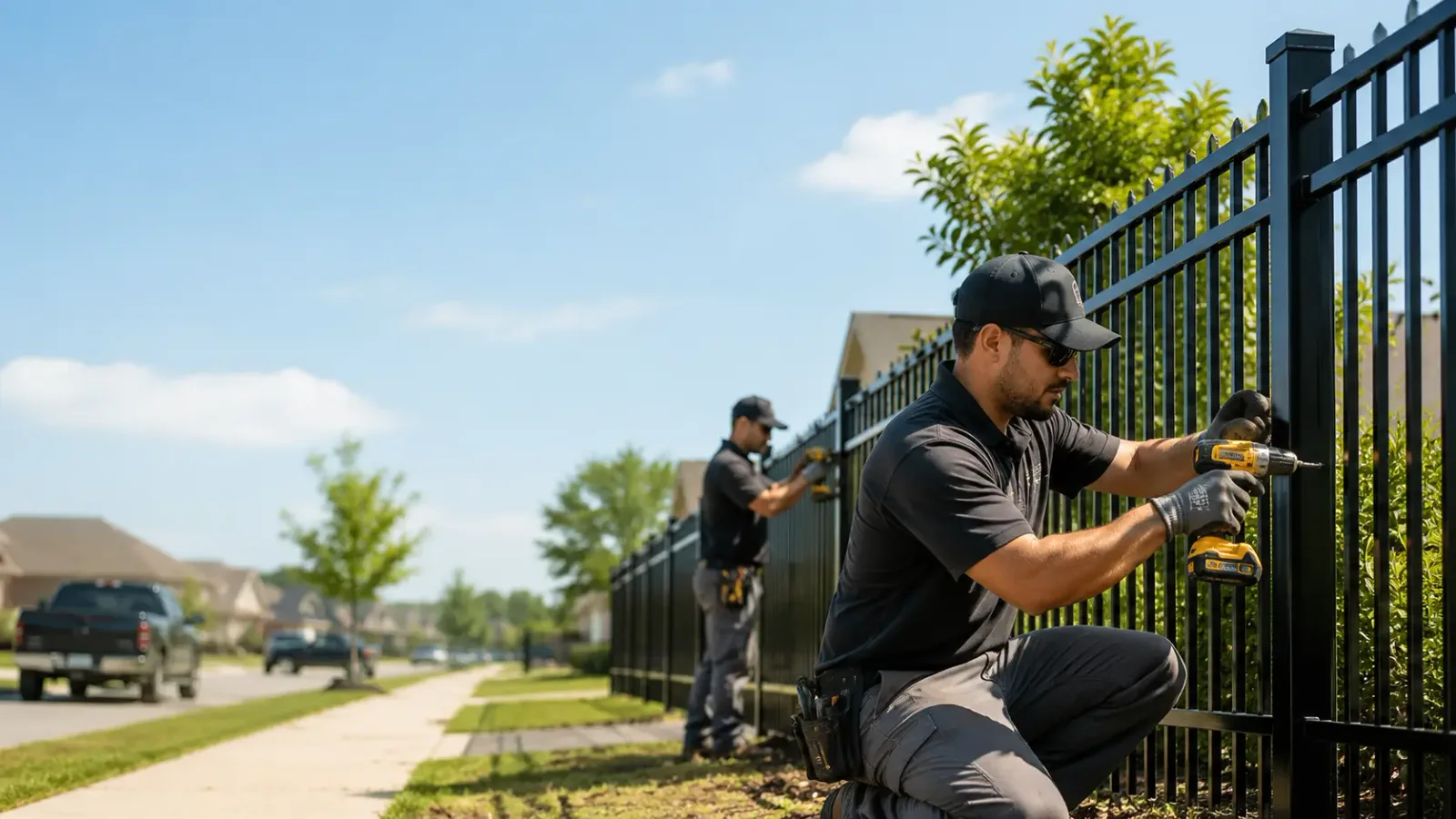 Metal Fence Installation in Roxton, TX